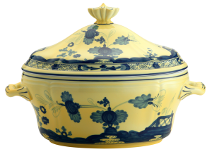 Ginori Oriente Citrino Italiano Soup Tureen w/Cover